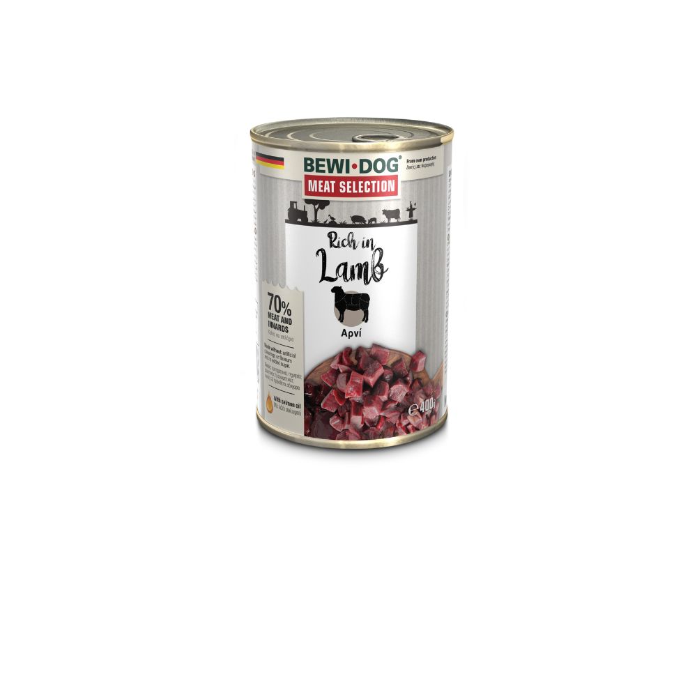 Bewi Dog Κονσέρβα με Αρνί 400gr