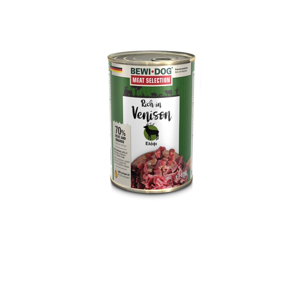 Bewi Dog Κονσέρβα Ελάφι 400gr