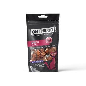 On the Go Cat Bites Duck 25gr