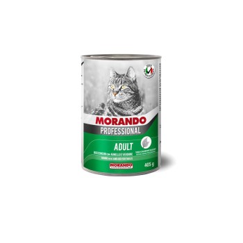 Morando Professional Adult Cat - Κομματάκια Αρνί & Λαχανικά 405gr