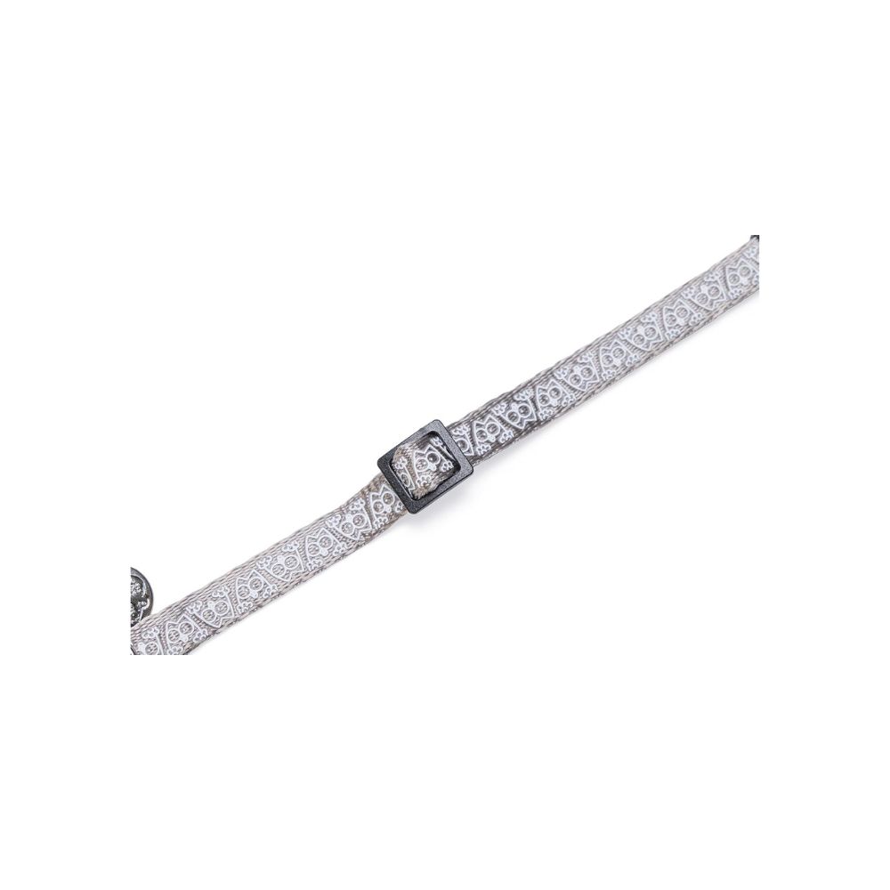 Karlie Περιλαίμιο Γάτας Simon's Cat 20-30cm x 10mm γκρι