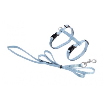 Karlie Art Sportiv Plus Σαμαράκι και Οδηγός 110cm x 10mm ανοιχτό μπλε