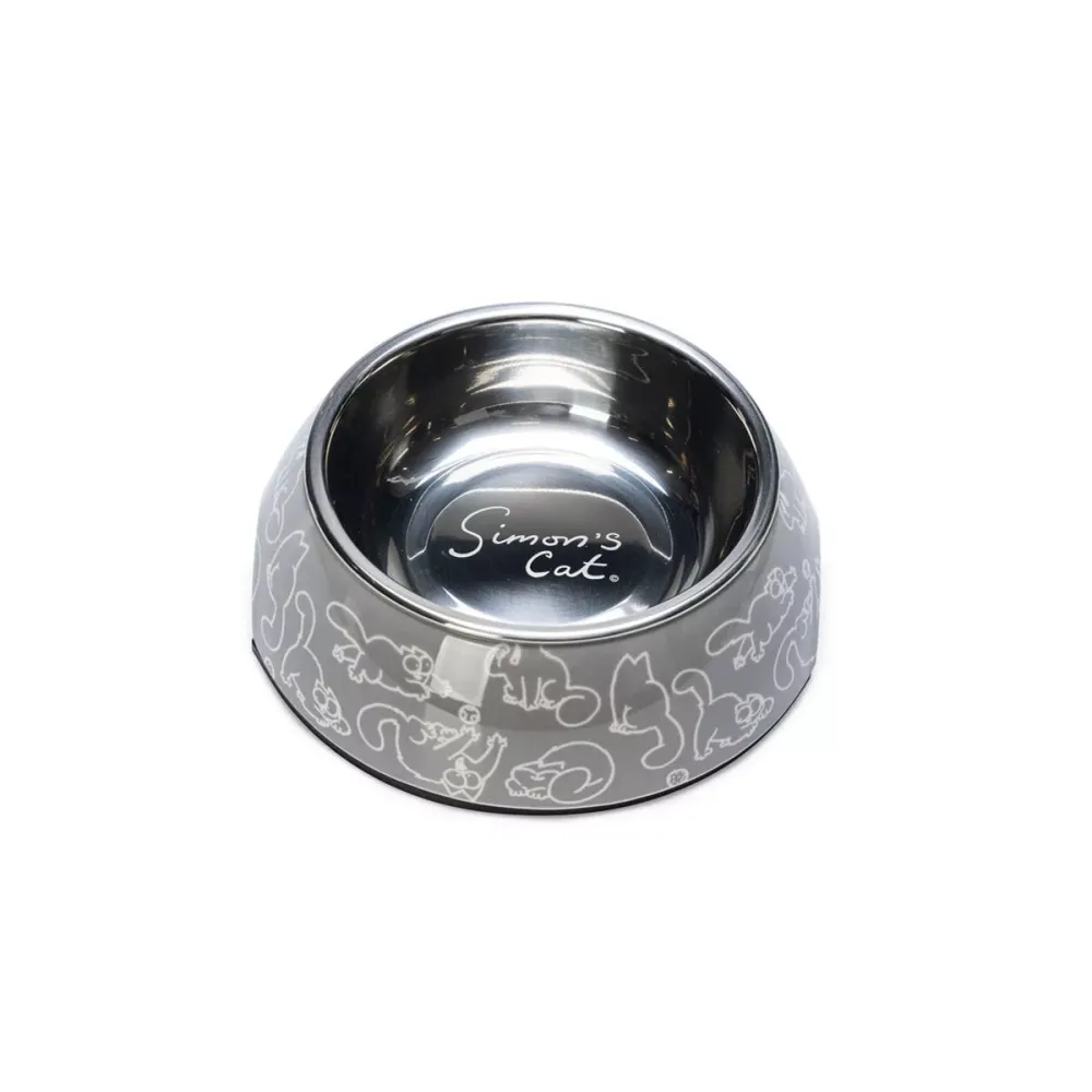 Karlie Simon's Cat Μπολ γκρι 160ml