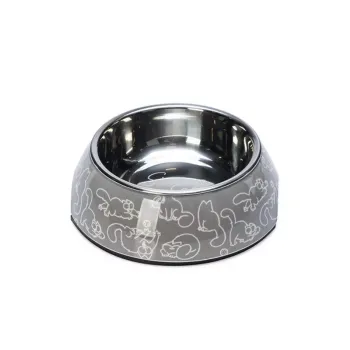 Karlie Simon's Cat Μπολ γκρι 160ml