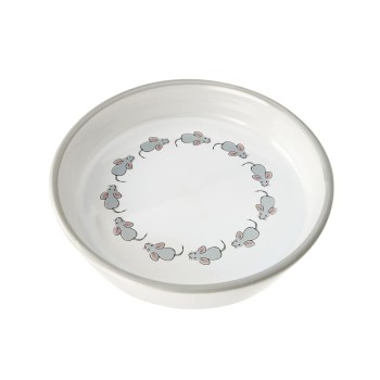 Karlie Keramik Μπολ με μοτίβο ποντικάκια 200ml