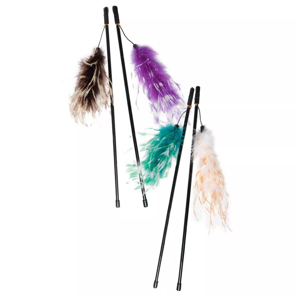 Karlie Καλάμι Tube Ostrich Feathers για Γάτες