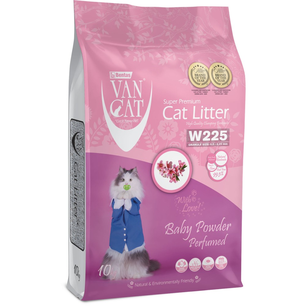 Van Cat Baby Powder Clumping 5kg