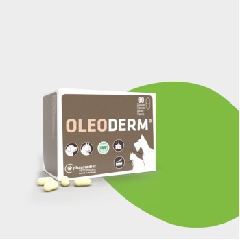 Oleoderm για την υποστήριξη της δερματικής λειτουργίας σε περίπτωση δερματώσεως και υπερβολικής τριχοπτώσεως 60caps