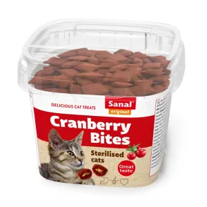Sanal Cranberry bites για στειρωμένες γάτες 75gr