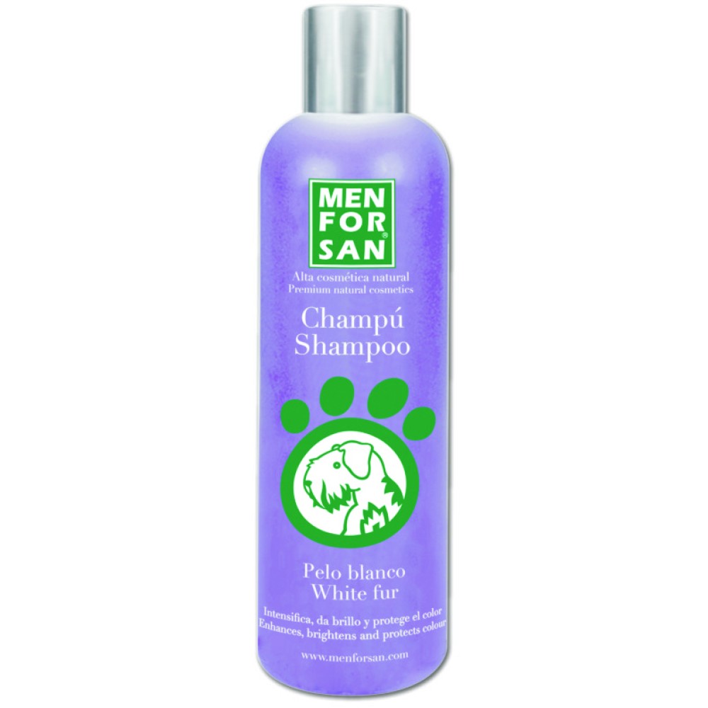 Men For San Σαμπουάν για Λευκό τρίχωμα 300ml