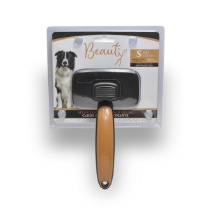 Beauty Αυτοκαθαριζόμενη βούρτσα slicker: ειδικά για υποστρώματα - small