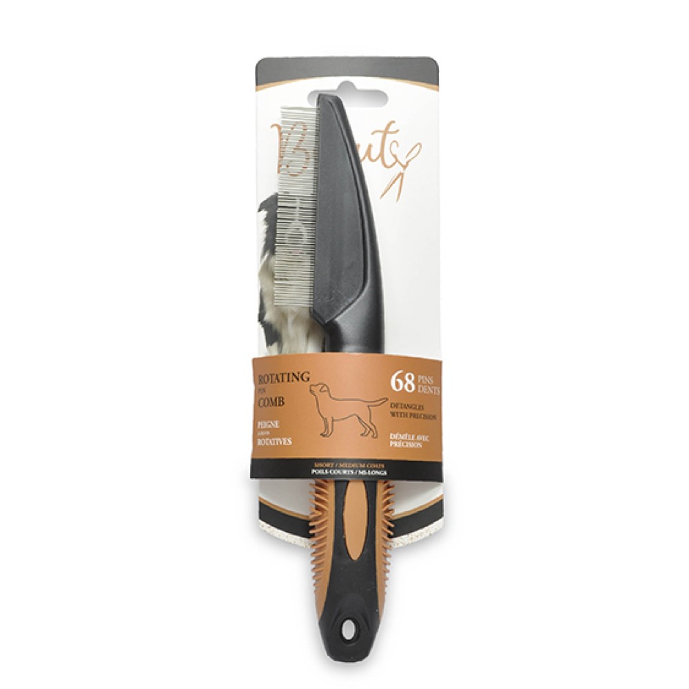 Beauty Περιστρεφόμενη χτένα πείρου: ξεμπερδεύει με ακρίβεια