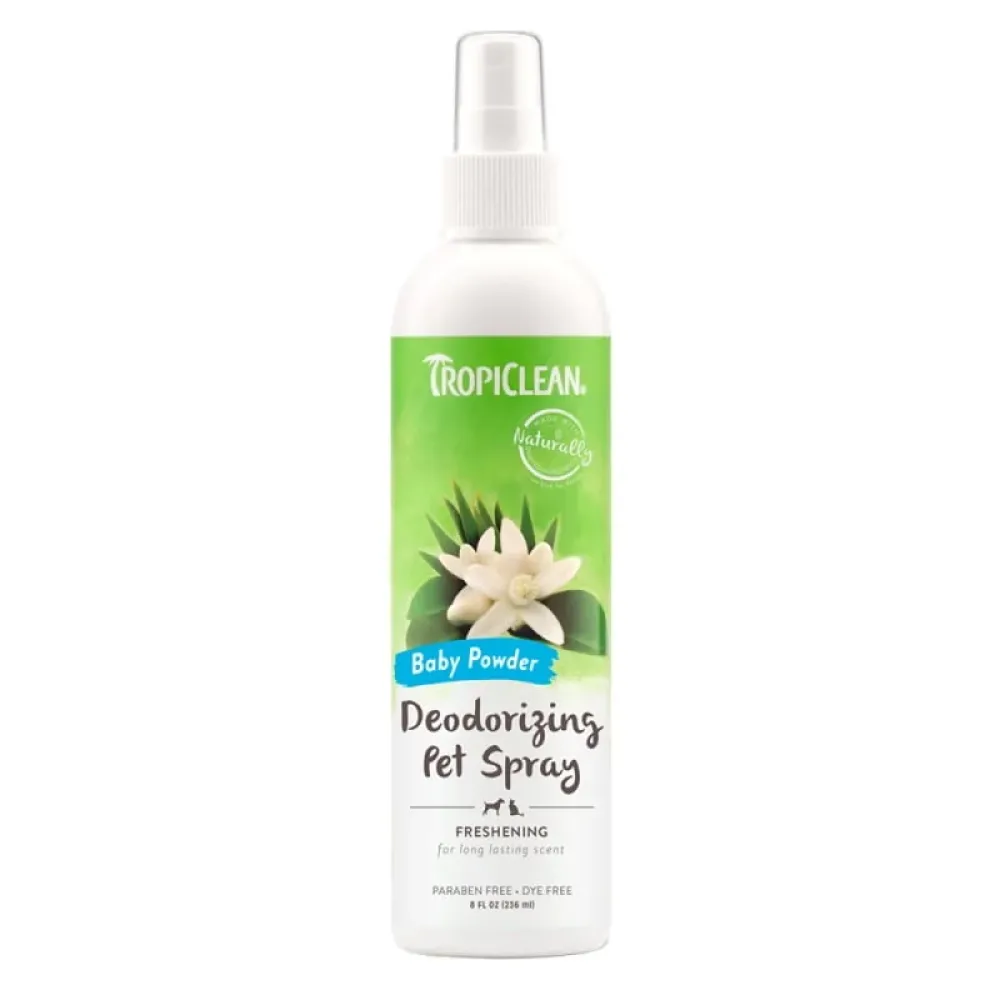 Tropiclean Deodorizing Spray Παιδική Πούδρα 236ml