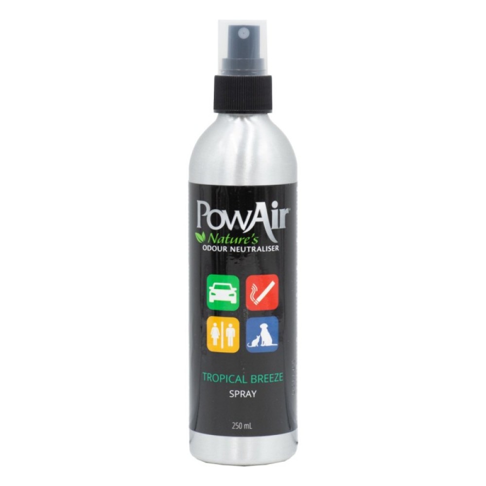 PowAir Spray Εξουδετερωτής δυσάρεστων οσμών με άρωμα Tropical Breeze 250ml