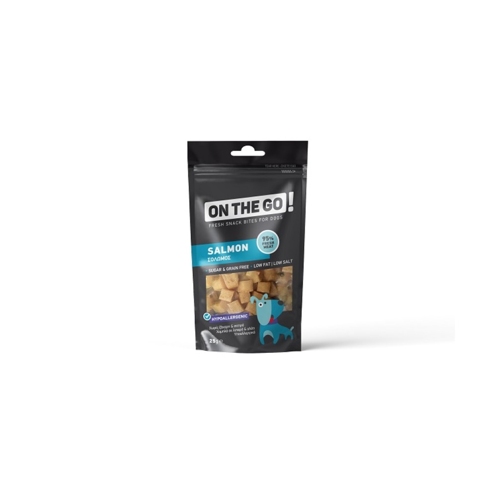 On the Go Salmon Bites 25gr On the Go Salmon Bites 25gr