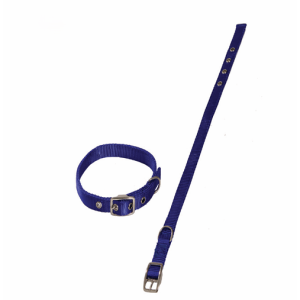 Pappet Περιλαίμιο ιμάντας διπλός 20mm x 50cm μπλε