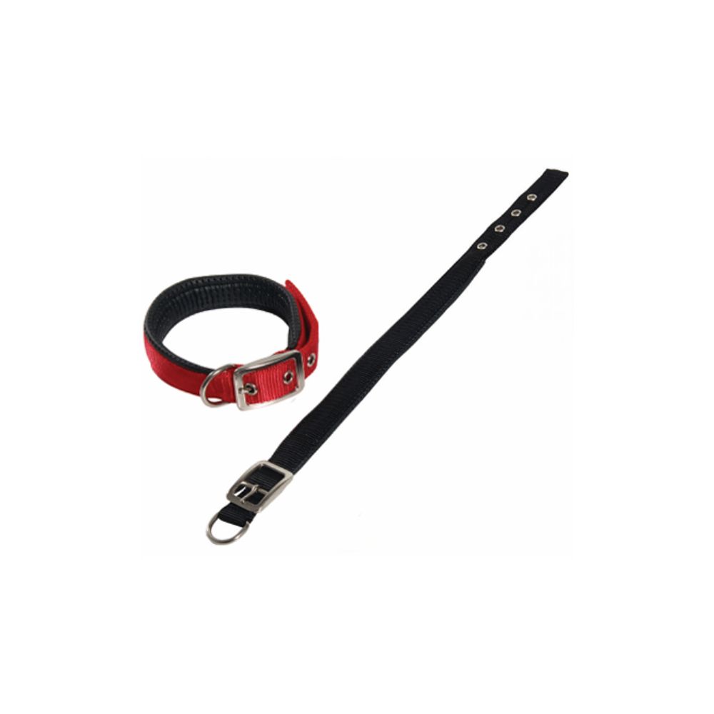 Pappet Περιλαίμιο Νάυλον με Ανατομική Επένδυση 20mm x 50cm μαύρο