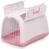 Imac Linus Cabrio κλουβί μεταφοράς 50x32x34.5cm ροζ