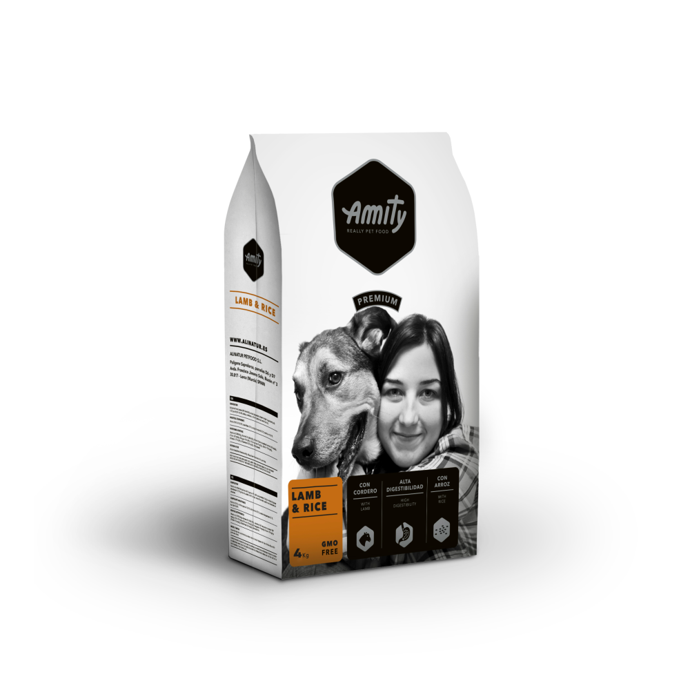 Amity Premium Adult Lamb & Rice (Low Allergenic) 4 kg