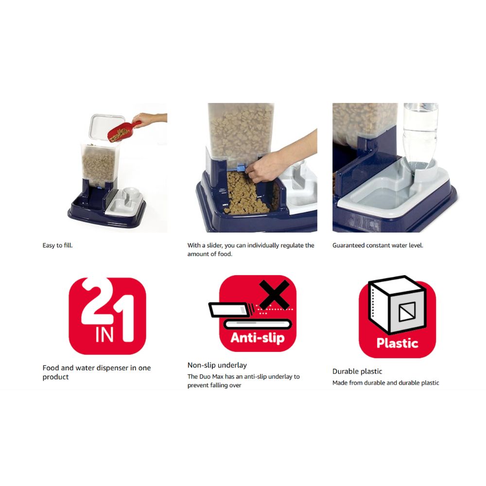 Karlie Ταΐστρα & Ποτίστρα Κατοικιδίων Duo Max 