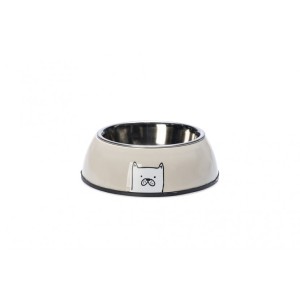 Karlie Μπολ Σκύλου Elize ανοιχτό γκρι 220ml