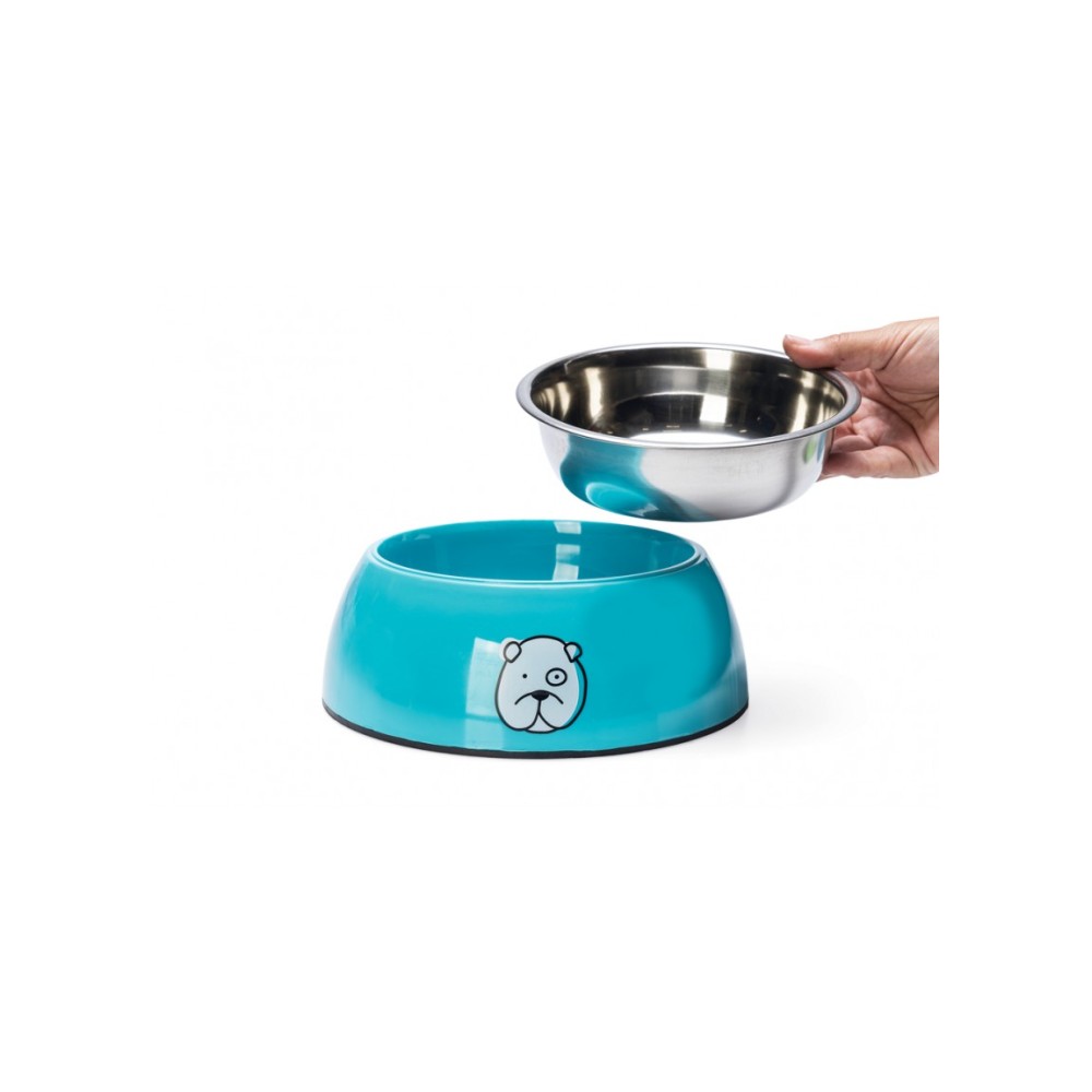 Karlie Μπολ Σκύλου Tyler μπλε 900ml