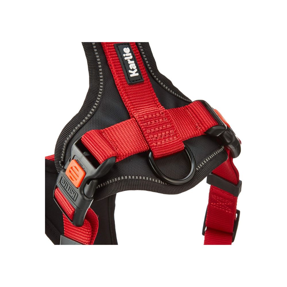 Karlie Art Sportiv Premium Y - Σαμαράκι S 38-48cm x 20mm κόκκινο