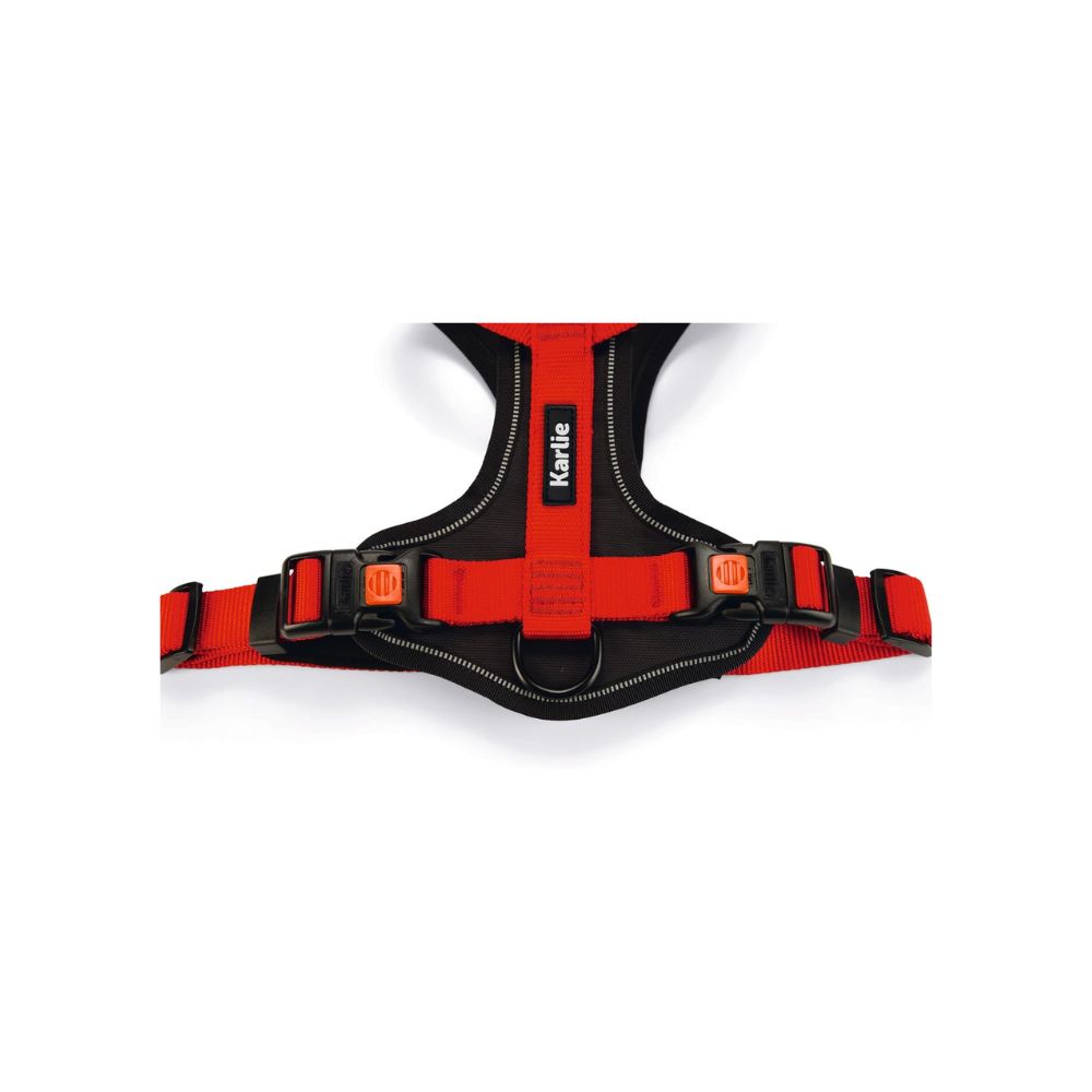 Karlie Art Sportiv Premium Y - Σαμαράκι S 38-48cm x 20mm κόκκινο