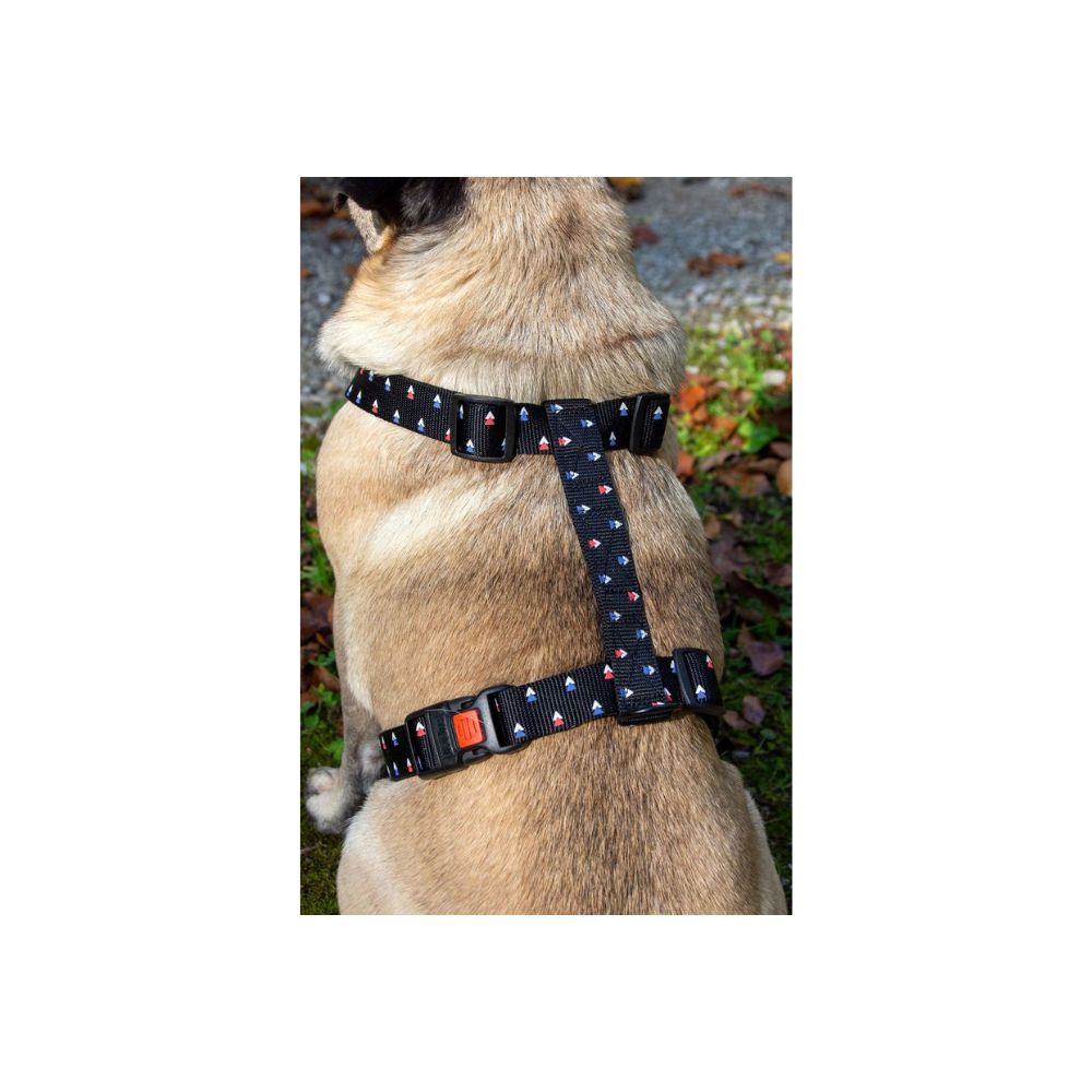 Karlie Art Sportiv Plus Σαμαράκι με Τυπωμένο Μοτίβο Mix & Match S 35-50cm x 15mm triangle