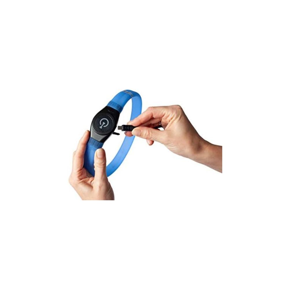 Karlie Visio Light Led για μακρύτριχα σκυλιά 65cm x 2.5cm μπλε