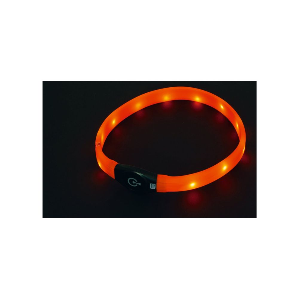 Karlie Visio Light Led για μακρύτριχα σκυλιά 65cm x 2.5cm πορτοκαλί