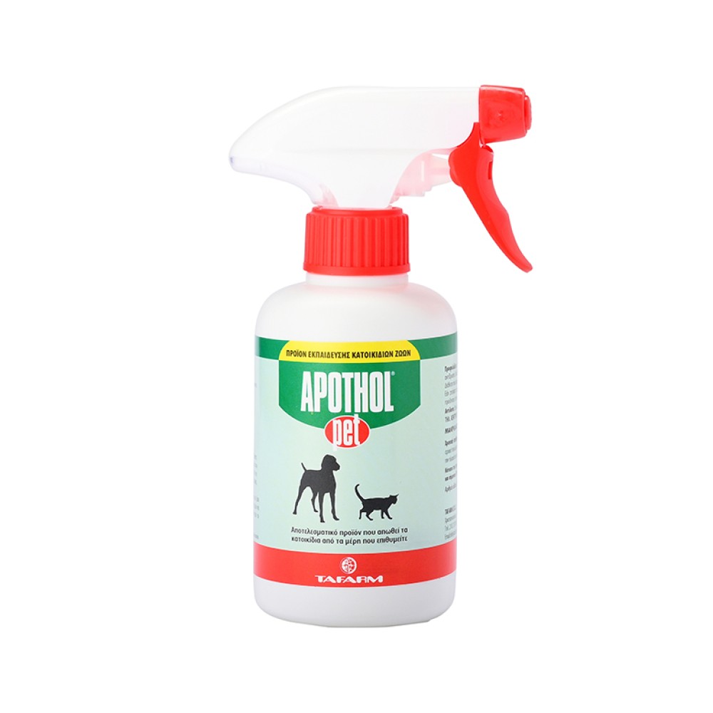Apothol pet Απωθητικό pump spray των κατοικίδιων ζώων 250ml