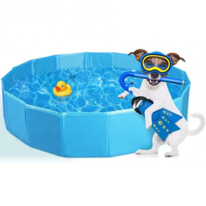 Foldable Pet Pool-Πτυσσόμενη Πισίνα για Σκύλους & Γάτες 80x20cm