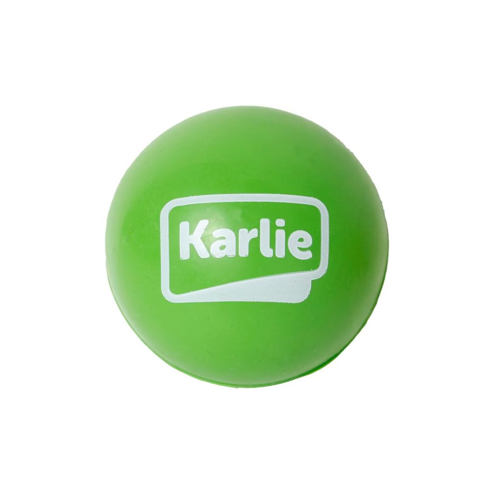 Karlie Εμφανιζόμενη Λαστιχένια Μπάλα Χαράς πράσινη