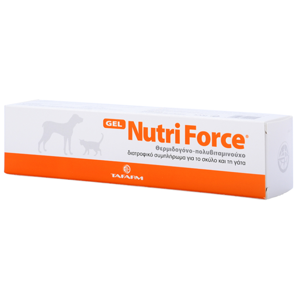 Tafarm Nutriforce gel Θερμιδογόνο-πολυβιταμινούχο διατροφικό συμπλήρωμα