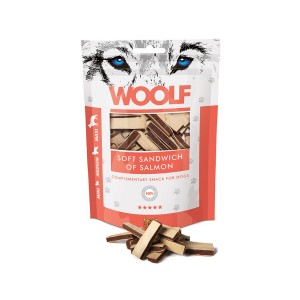 Woolf Soft Sandwich of Salmon 100gr