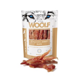 Woolf Chicken Jerky Bars 100gr