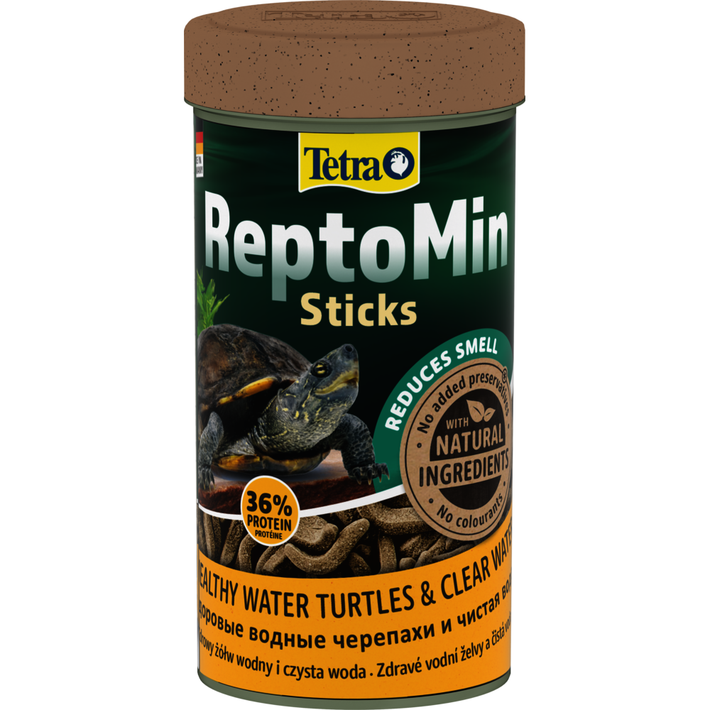 Tetra ReptoMin Sticks Τροφή για Χελώνες νερού 250ml