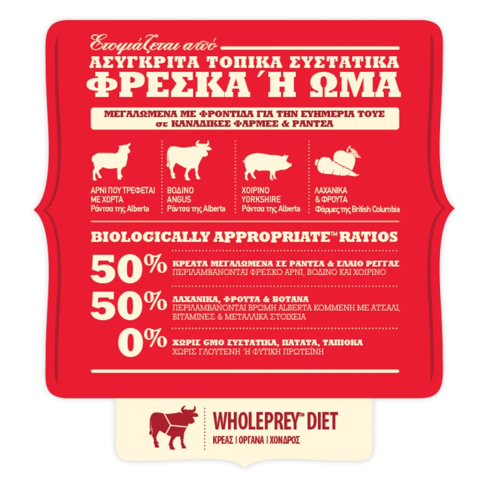 Acana Classics Red Meat με αρνί, χοιρινό & βοδινό 9.7kg