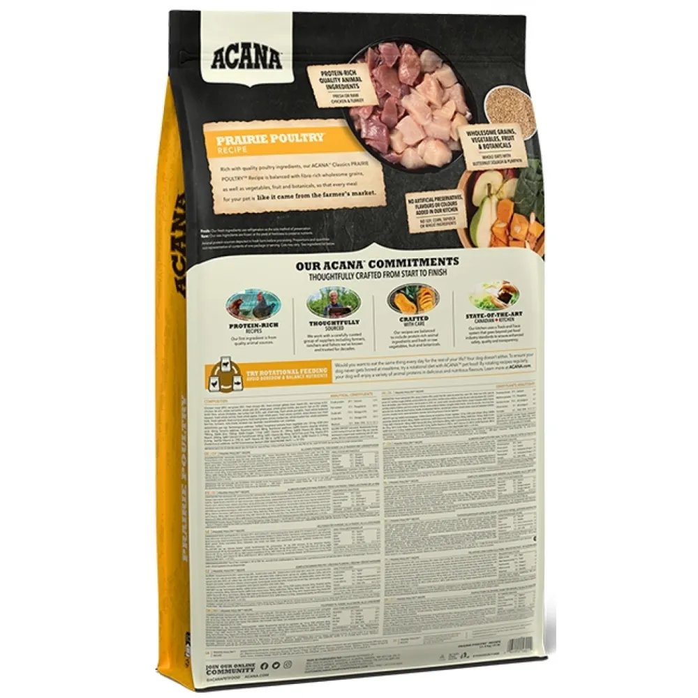 Acana Classics Prairie Poultry με πουλερικά 9.7kg