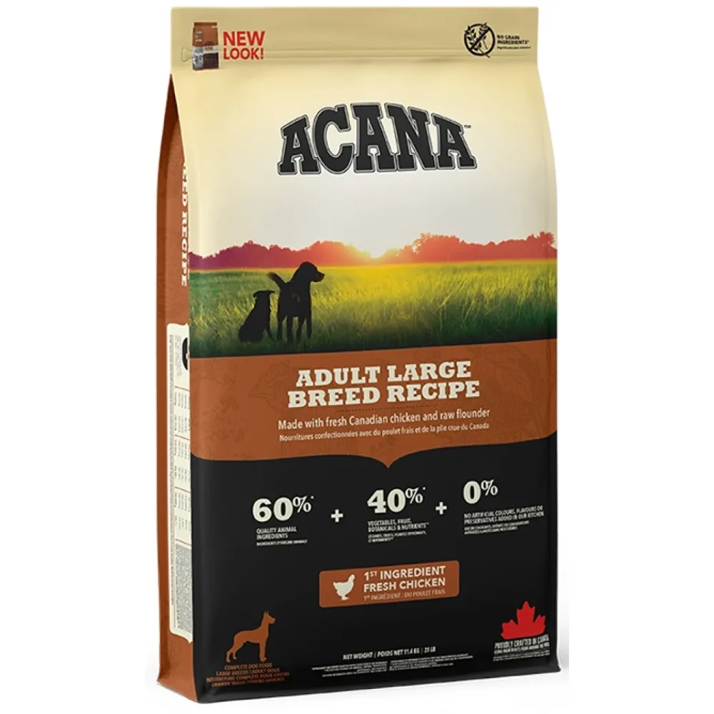 Acana Adult Large Breed για ενήλικους σκύλους μεγαλόσωμων φυλών 11.4kg